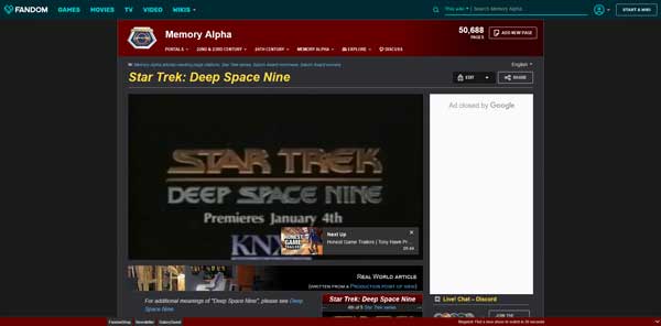 Star Trek: Deep Space Nine Memory Alpha Wiki Fandom