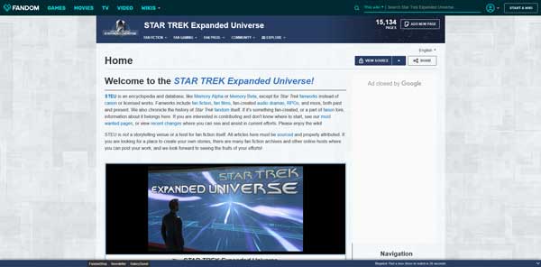 Star Trek Expanded Universe Wiki Fandom 