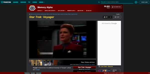 Star Trek: Voyager Memory Alpha Wiki Fandom