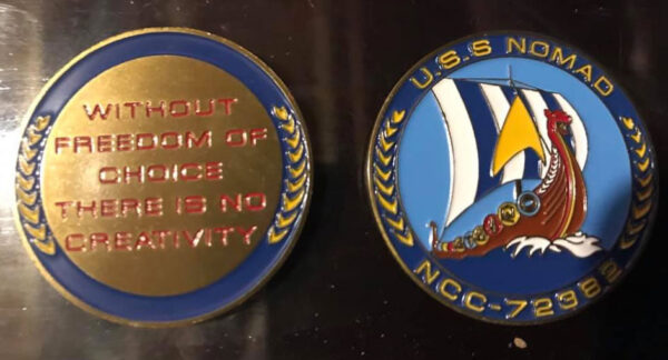 USS Nomad Challenge Coin